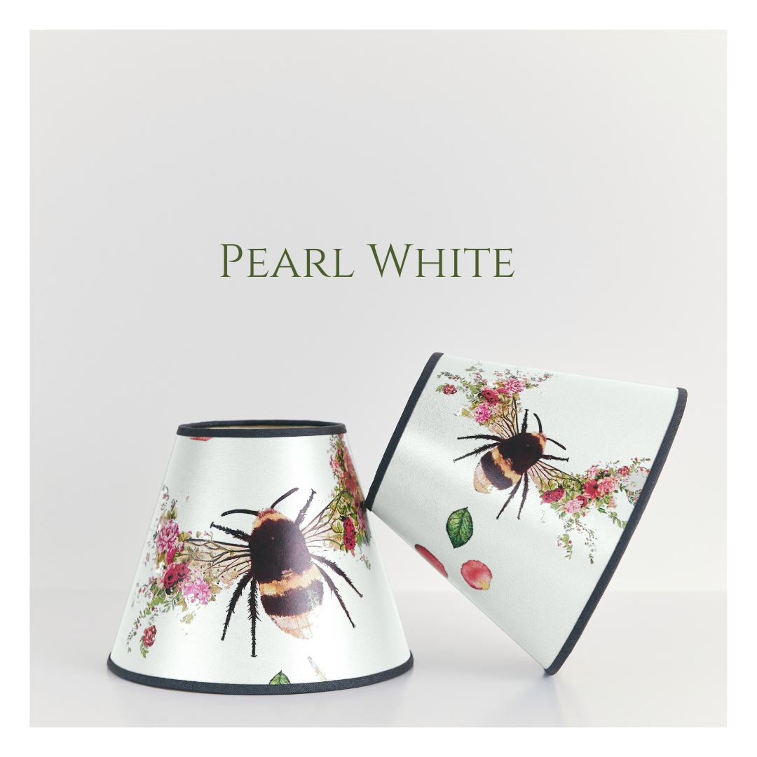 Bee Bloom Petite Handcrafted Lampshade image 4