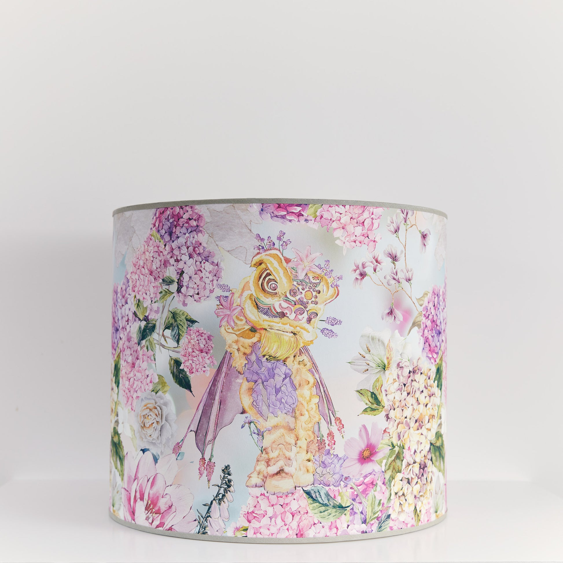 Snapdragon Large Drum Handmade Lampshade image 0