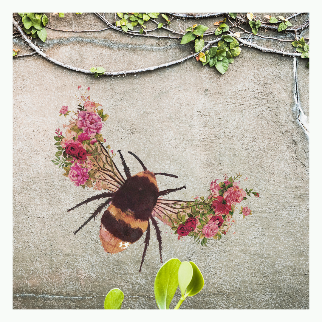 Bee Bloom Outdoor Wall Decor image 5