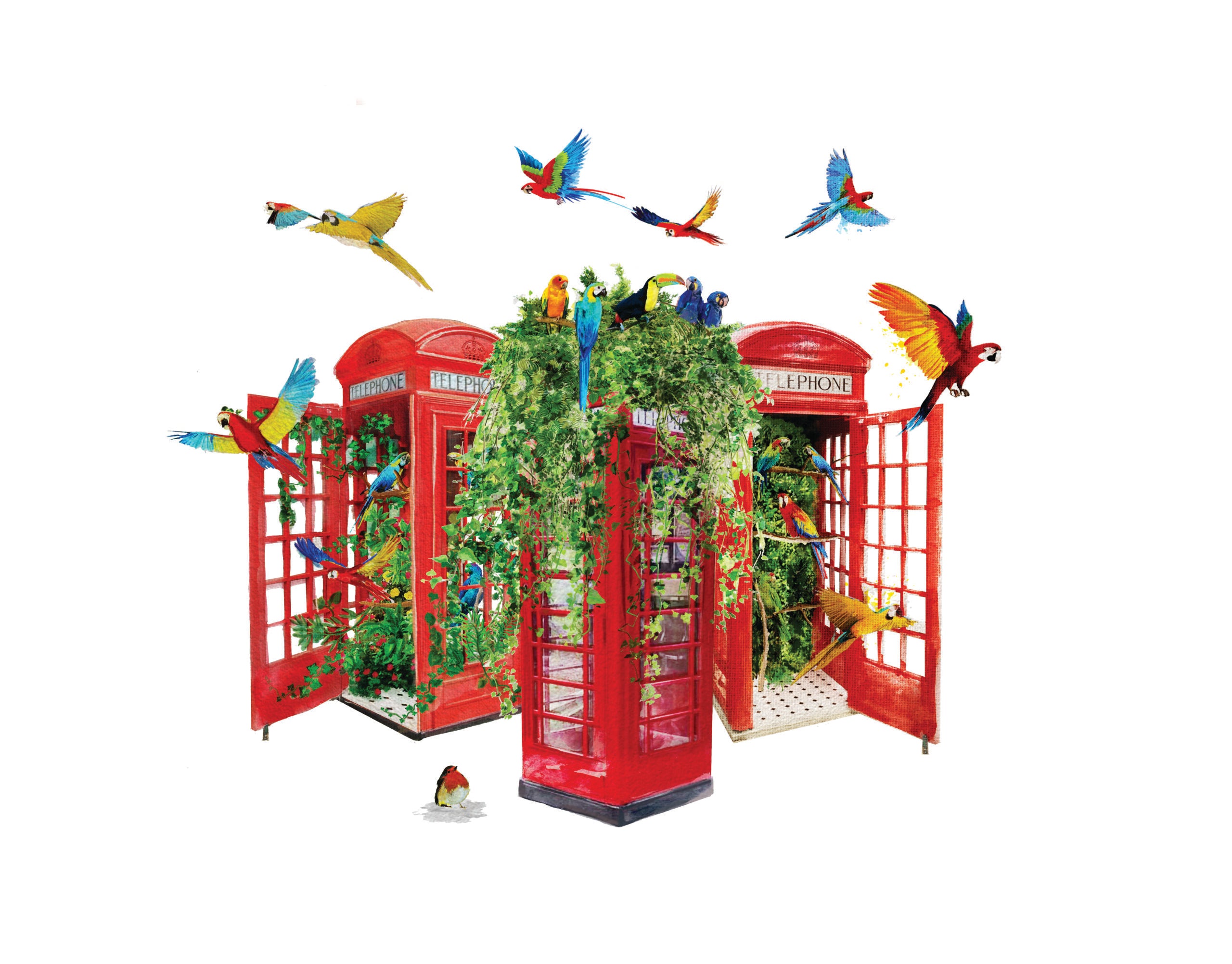 London's Calling Trio Cluster Print image 2