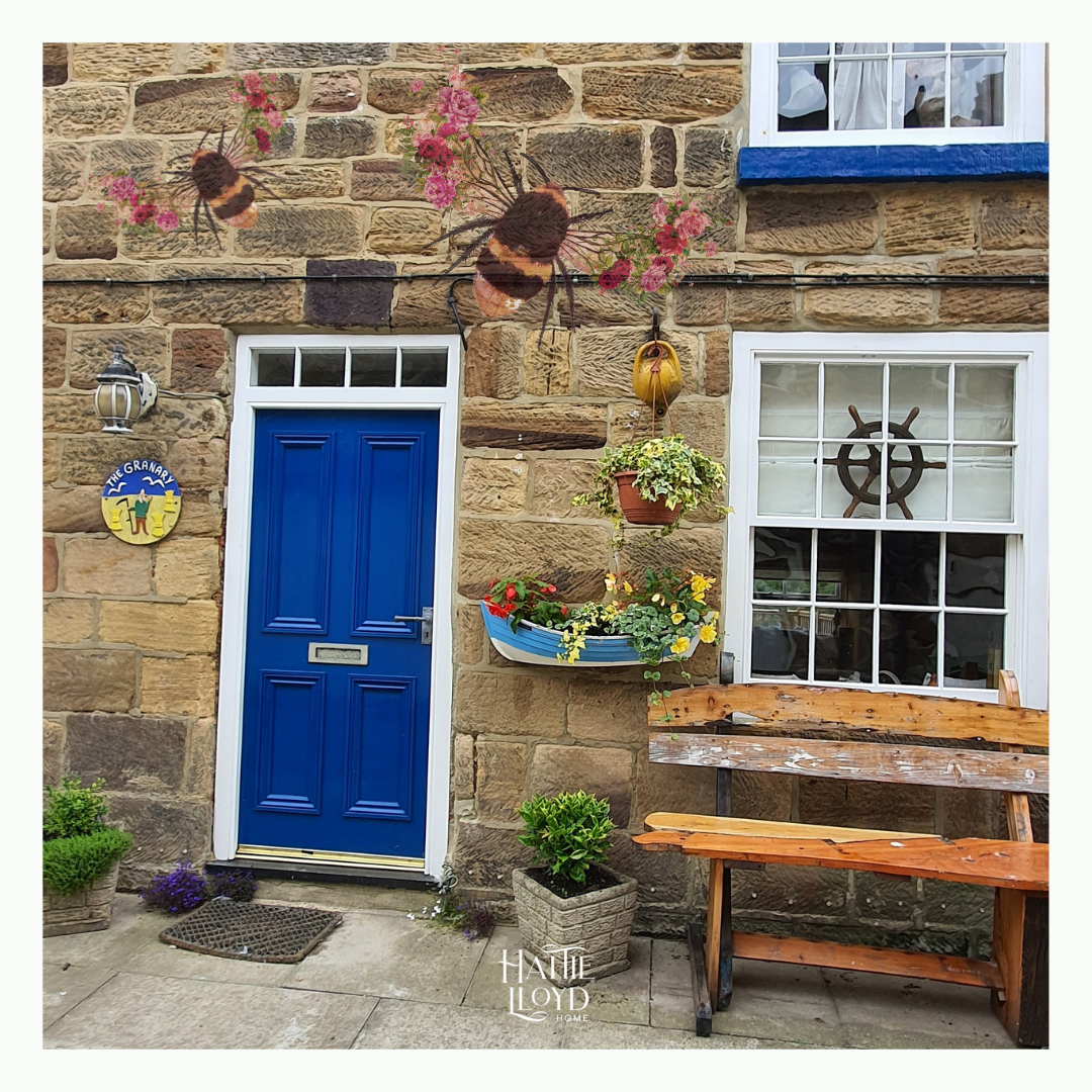 Bee Bloom Outdoor Wall Decor image 6