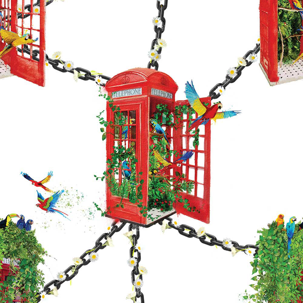 London's Calling - Tropical Dial Wallpaper image 3