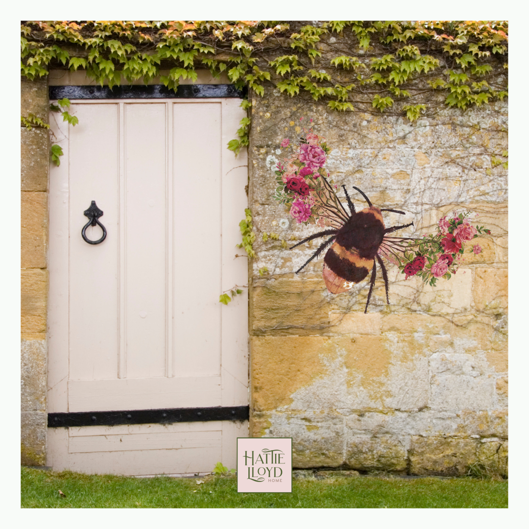 Hattie Lloyd Bee Bloom Outdoor Wall Decor